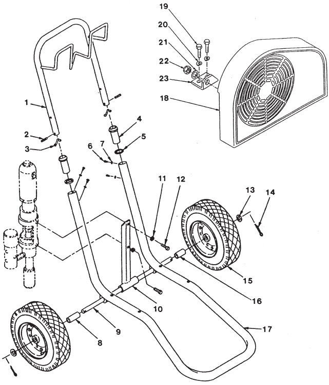 PowrTwin 5500 Cart Assembly